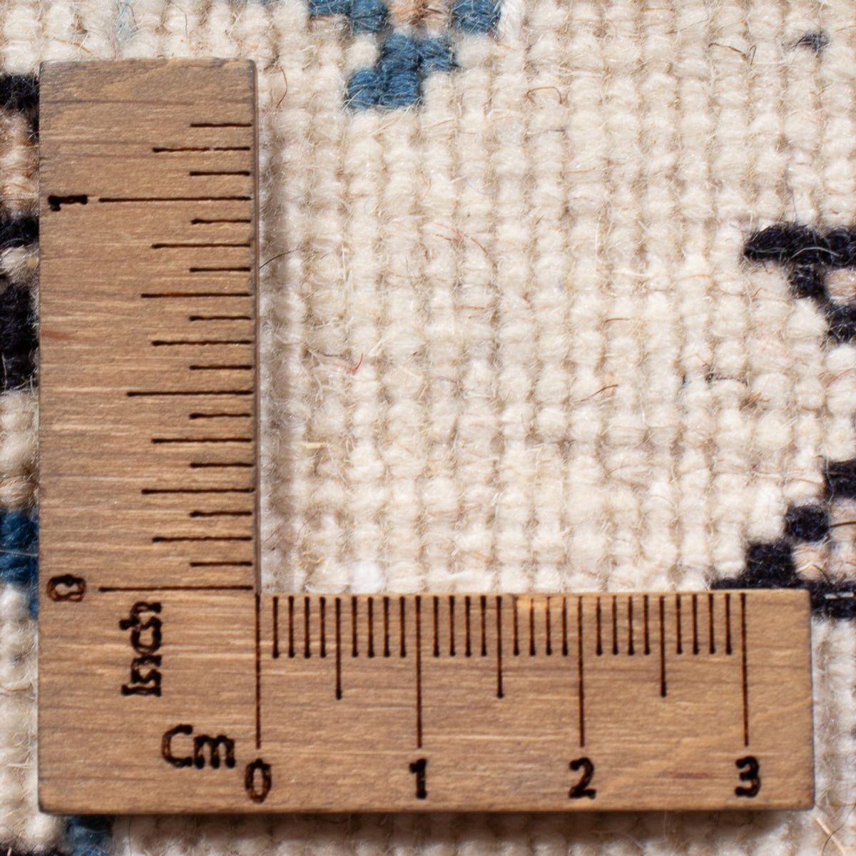 Alfombra Persa - Nain - Real - 90 x 60 cm - crema