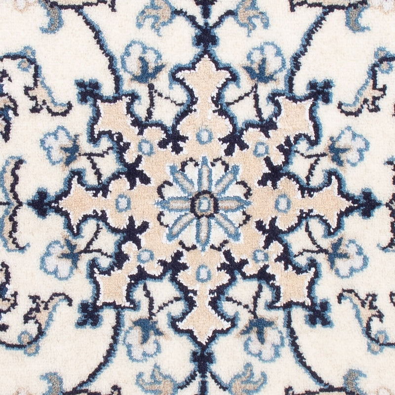 Alfombra Persa - Nain - Real - 90 x 60 cm - crema
