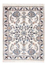 Alfombra Persa - Nain - Real - 90 x 60 cm - crema