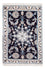 Alfombra Persa - Nain - Real - 90 x 60 cm - azul oscuro