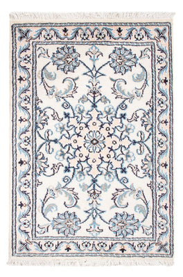 Alfombra Persa - Nain - Real - 90 x 60 cm - crema