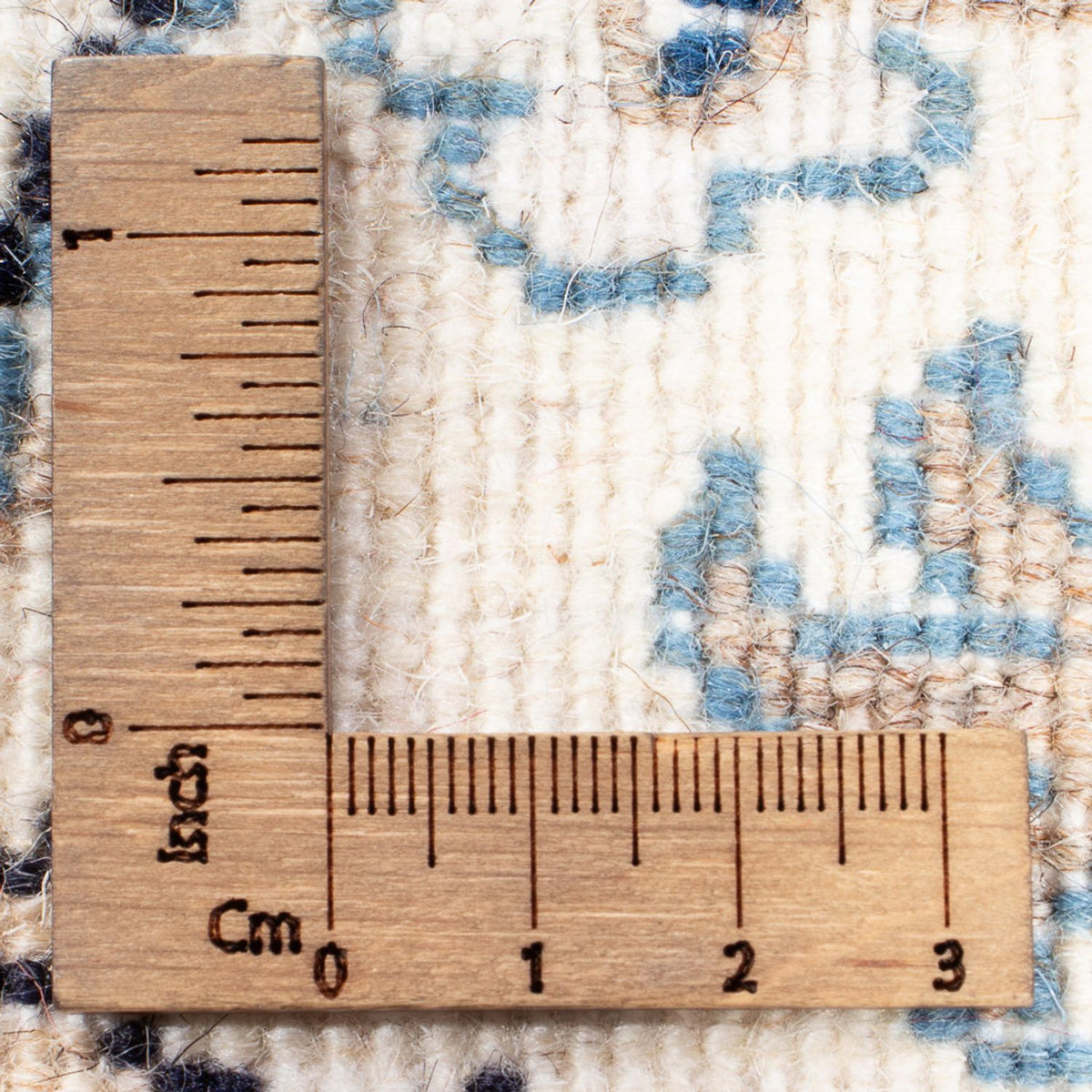 Alfombra Persa - Nain - Real - 90 x 60 cm - crema