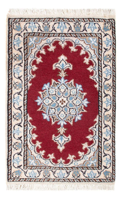 Alfombra Persa - Nain - Real - 60 x 40 cm - rojo