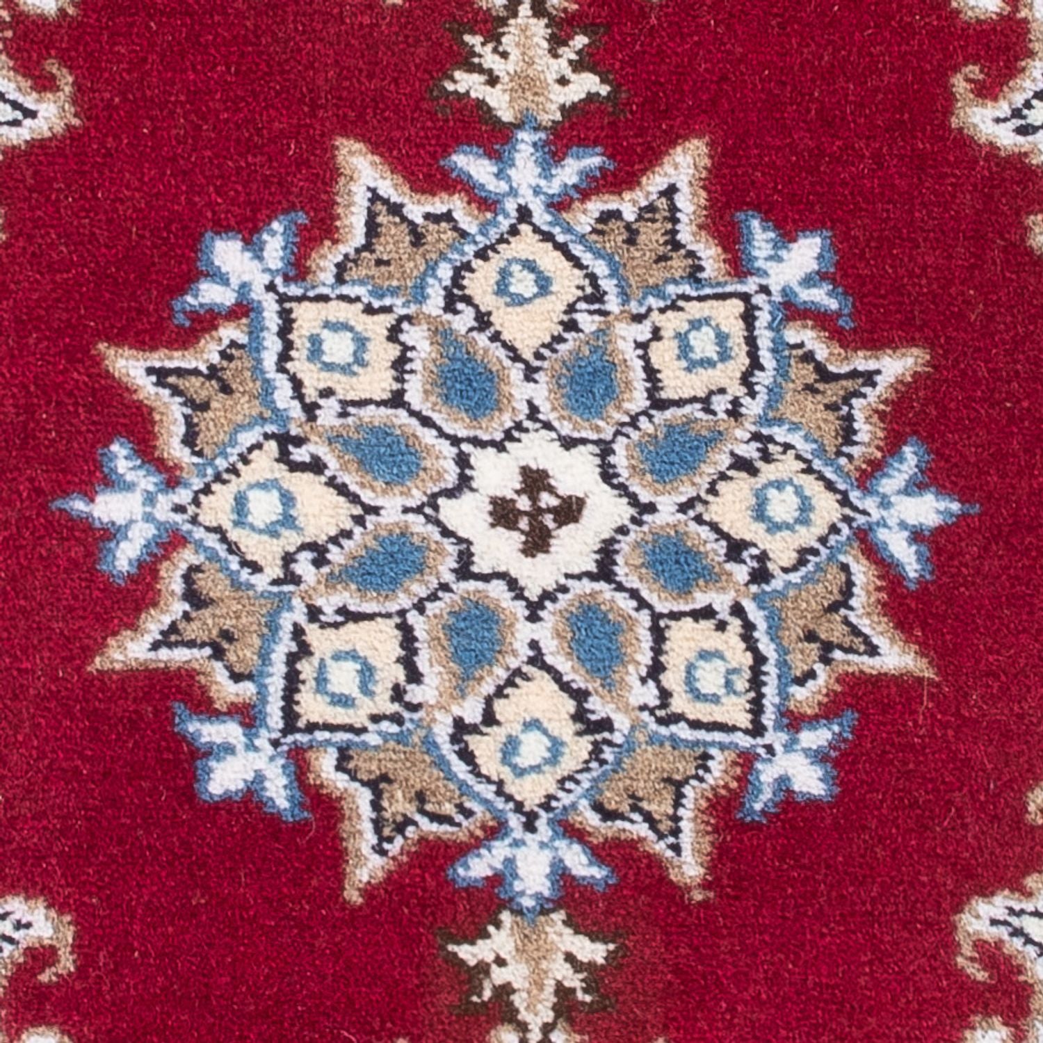 Alfombra Persa - Nain - Real - 60 x 40 cm - rojo