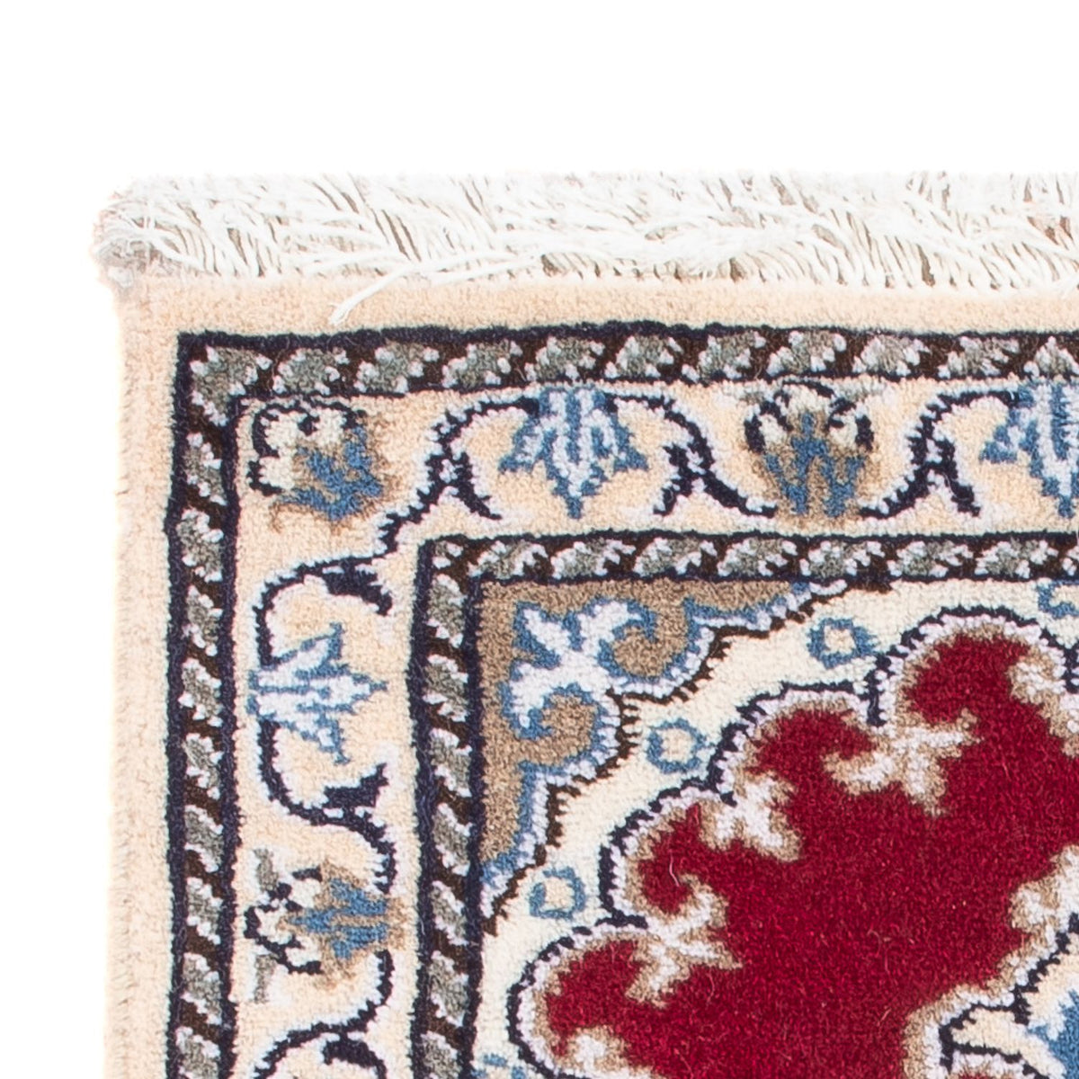 Alfombra Persa - Nain - Real - 60 x 40 cm - rojo