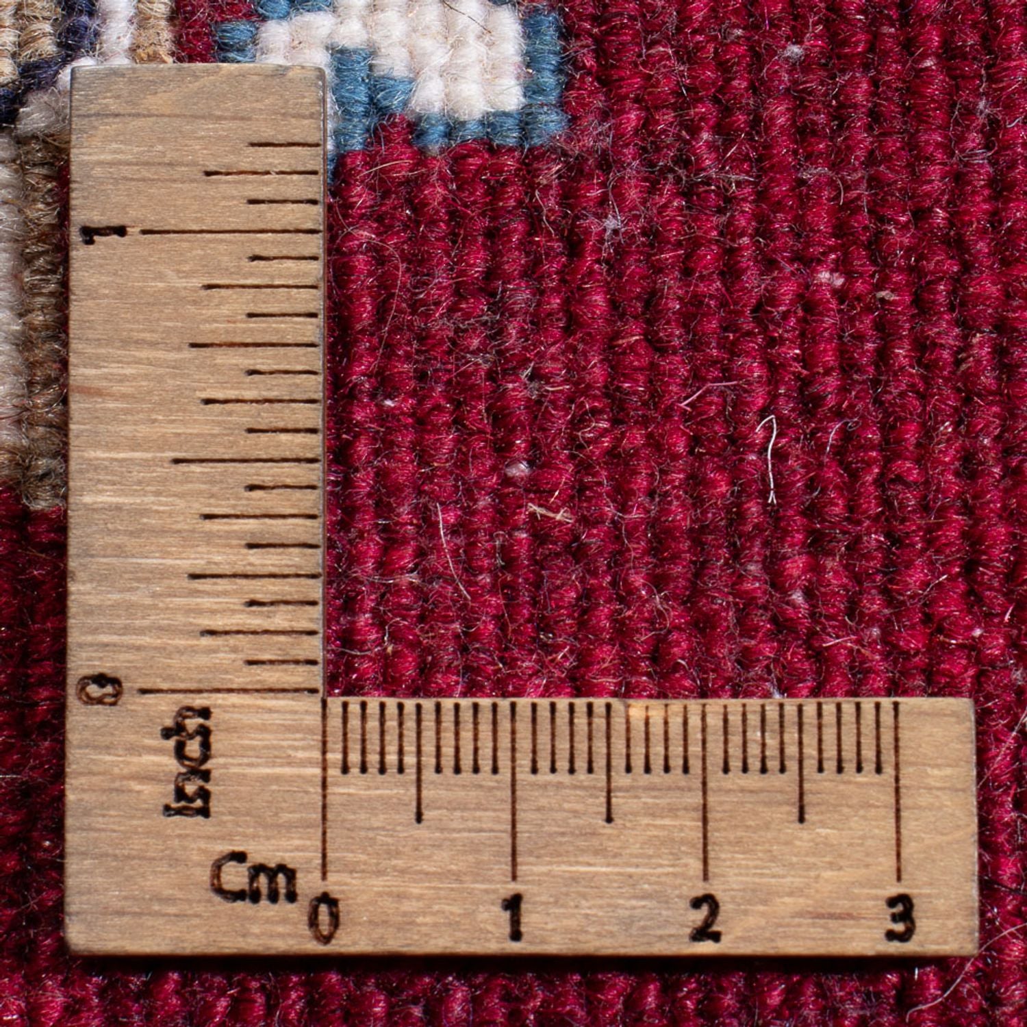 Alfombra Persa - Nain - Real - 60 x 40 cm - rojo