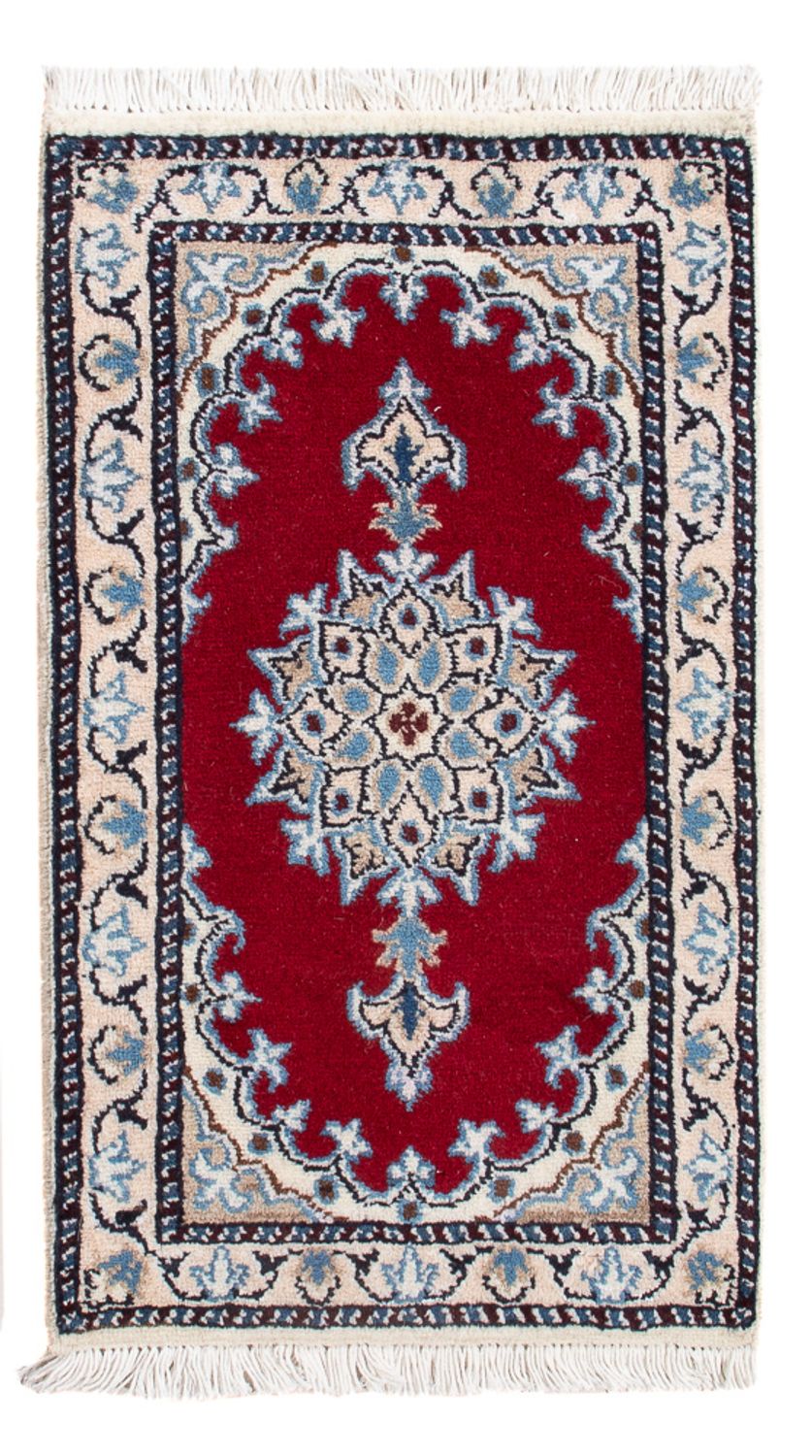 Alfombra Persa - Nain - Real - 60 x 40 cm - rojo