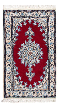 Alfombra Persa - Nain - Real - 60 x 40 cm - rojo