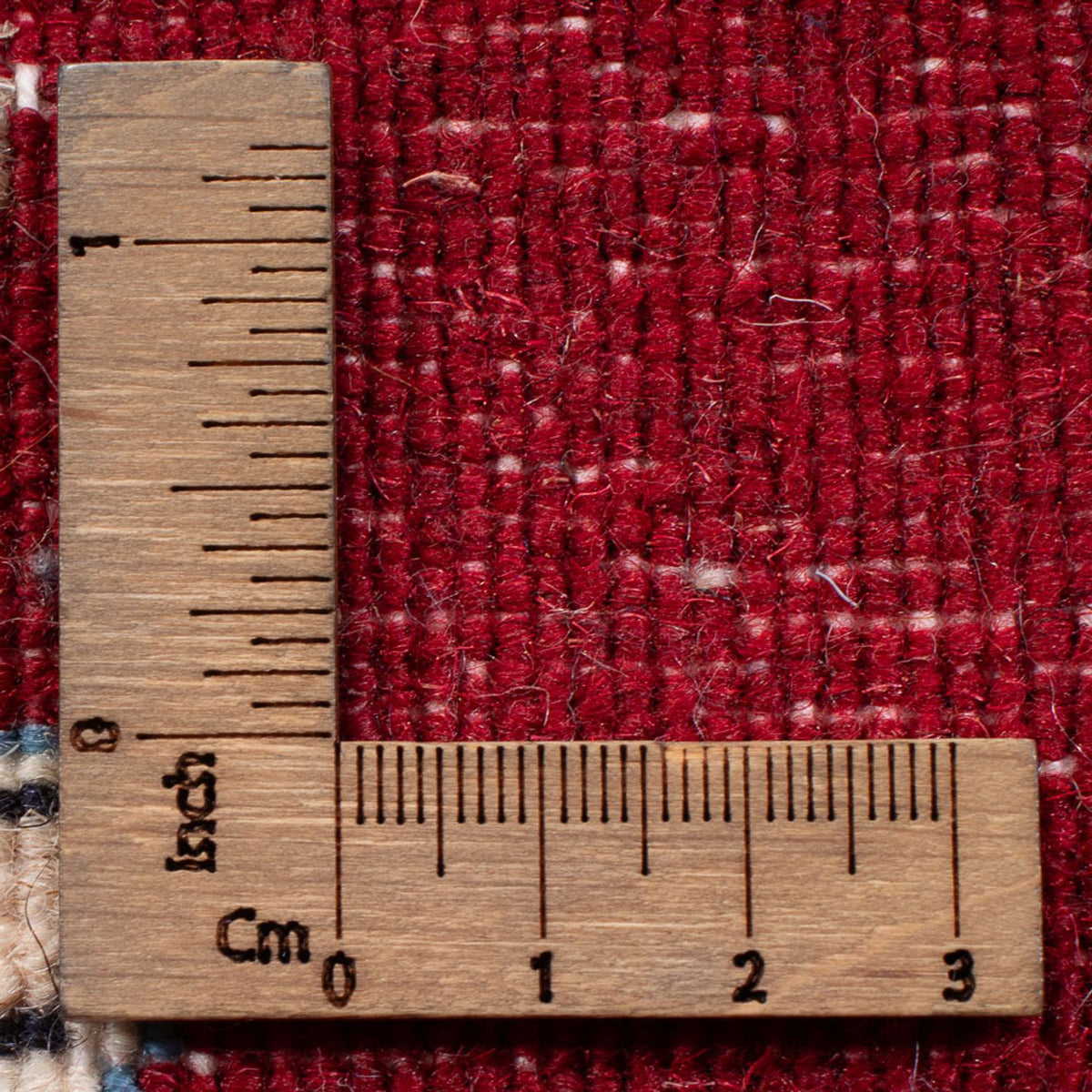 Alfombra Persa - Nain - Real - 60 x 40 cm - rojo