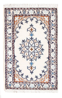 Alfombra Persa - Nain - Real - 60 x 40 cm - crema