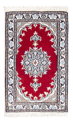 Alfombra Persa - Nain - Real - 60 x 40 cm - rojo