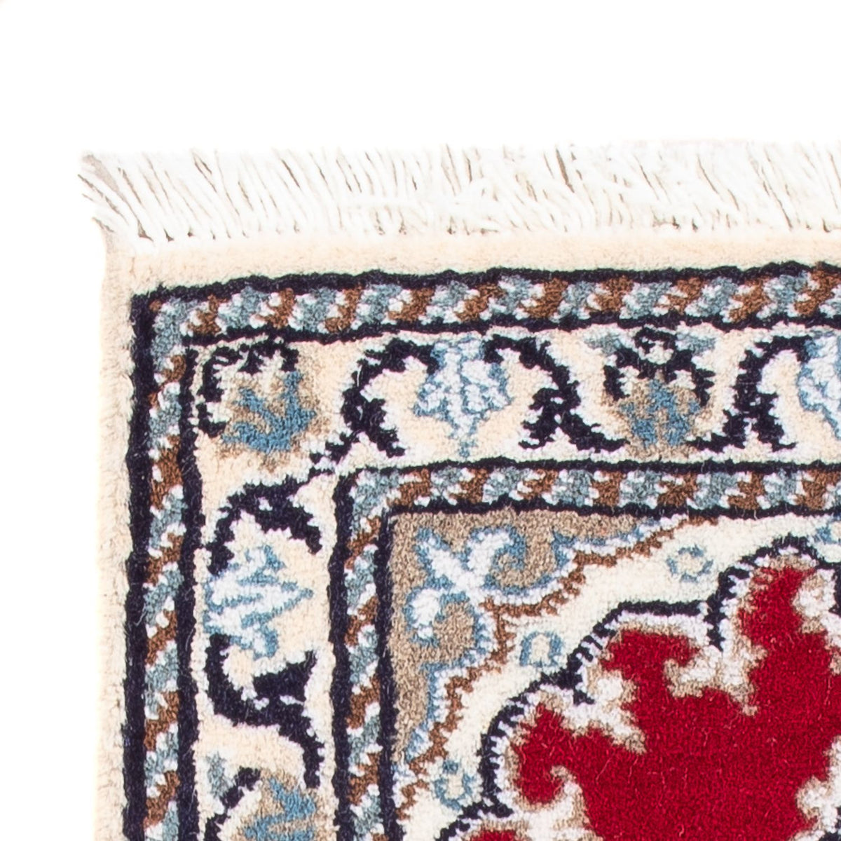 Alfombra Persa - Nain - Real - 60 x 40 cm - rojo