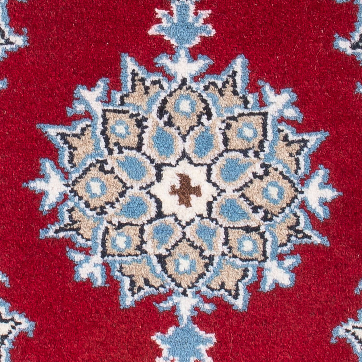 Alfombra Persa - Nain - Real - 60 x 40 cm - rojo