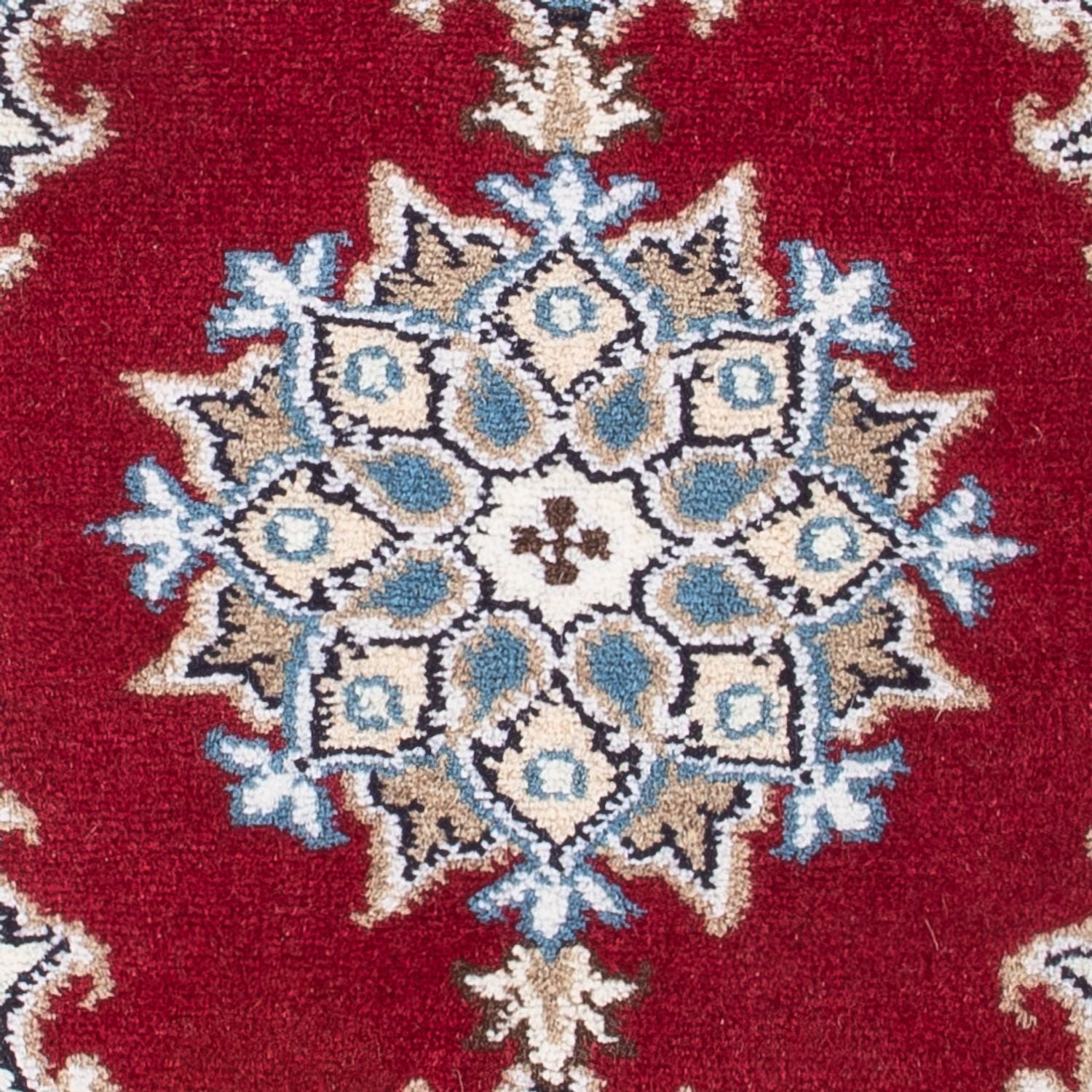 Alfombra Persa - Nain - Real - 60 x 40 cm - rojo