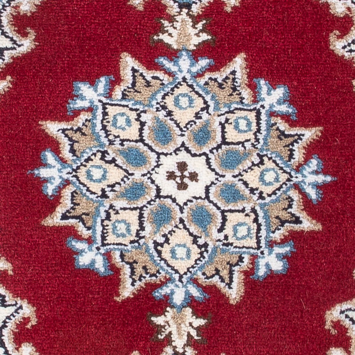 Alfombra Persa - Nain - Real - 60 x 40 cm - rojo
