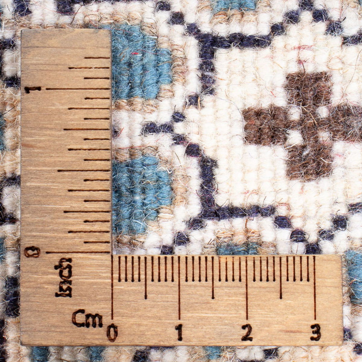 Alfombra Persa - Nain - Real - 60 x 40 cm - rojo