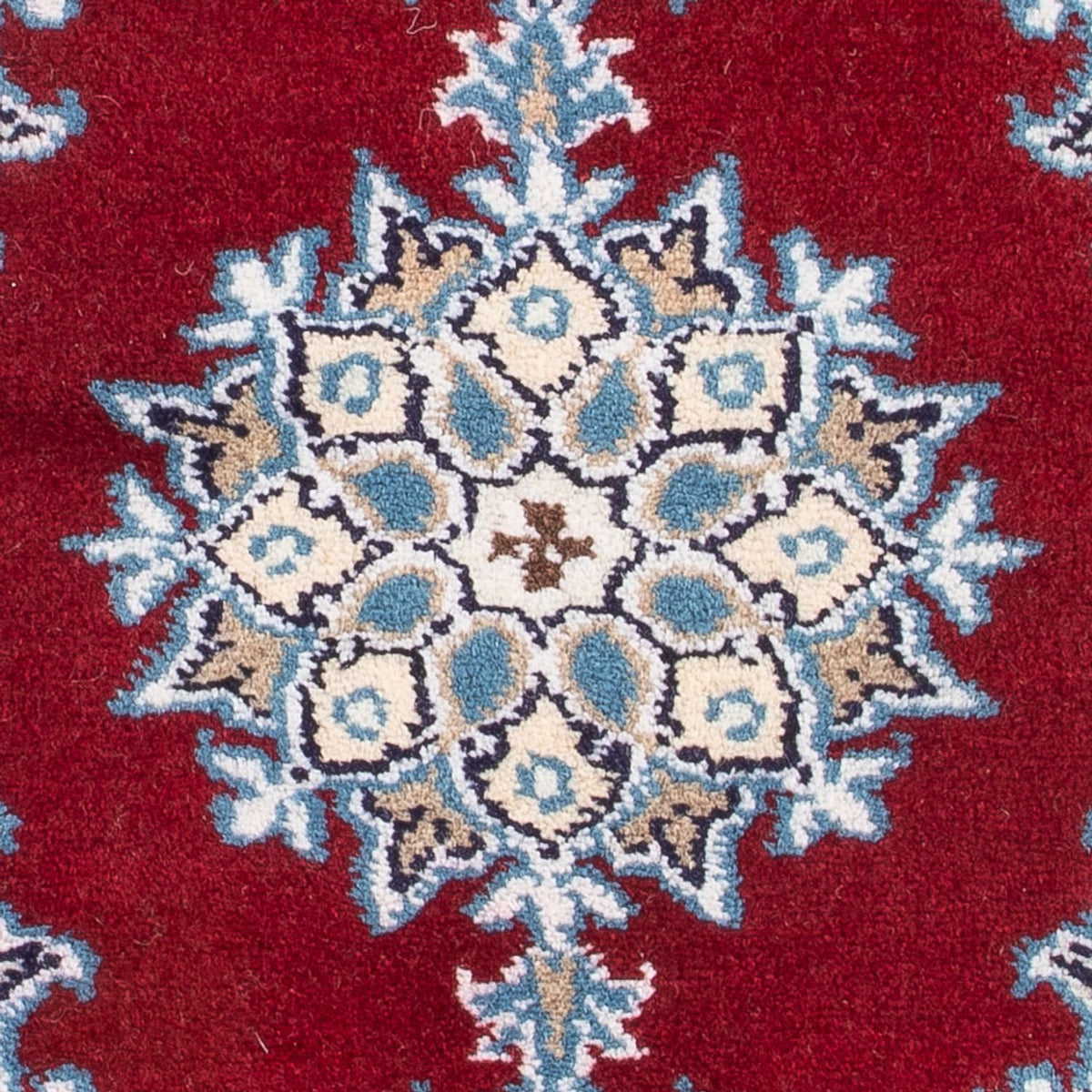 Alfombra Persa - Nain - Real - 60 x 40 cm - rojo