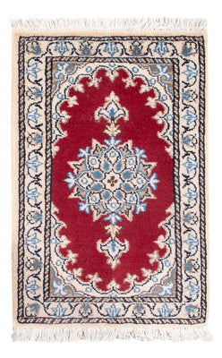 Alfombra Persa - Nain - Real - 60 x 40 cm - rojo