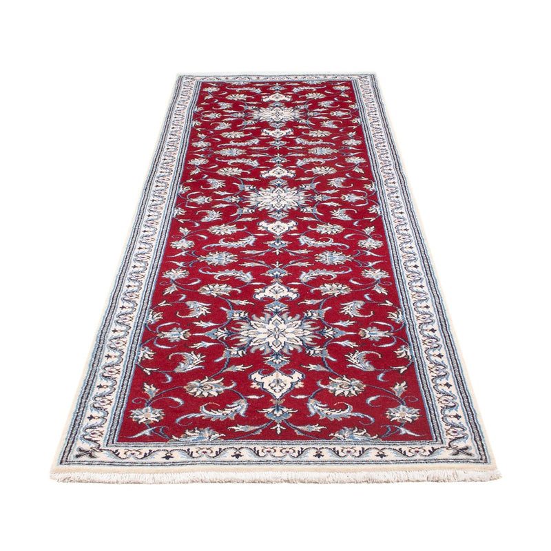 Alfombra de pasillo Alfombra persa - Nain - 290 x 82 cm - rojo