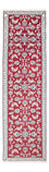 Alfombra de pasillo Alfombra persa - Nain - 285 x 80 cm - rojo