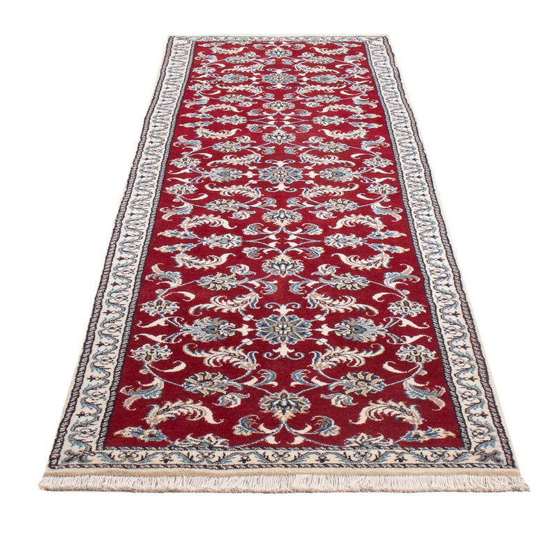 Alfombra de pasillo Alfombra persa - Nain - 285 x 80 cm - rojo
