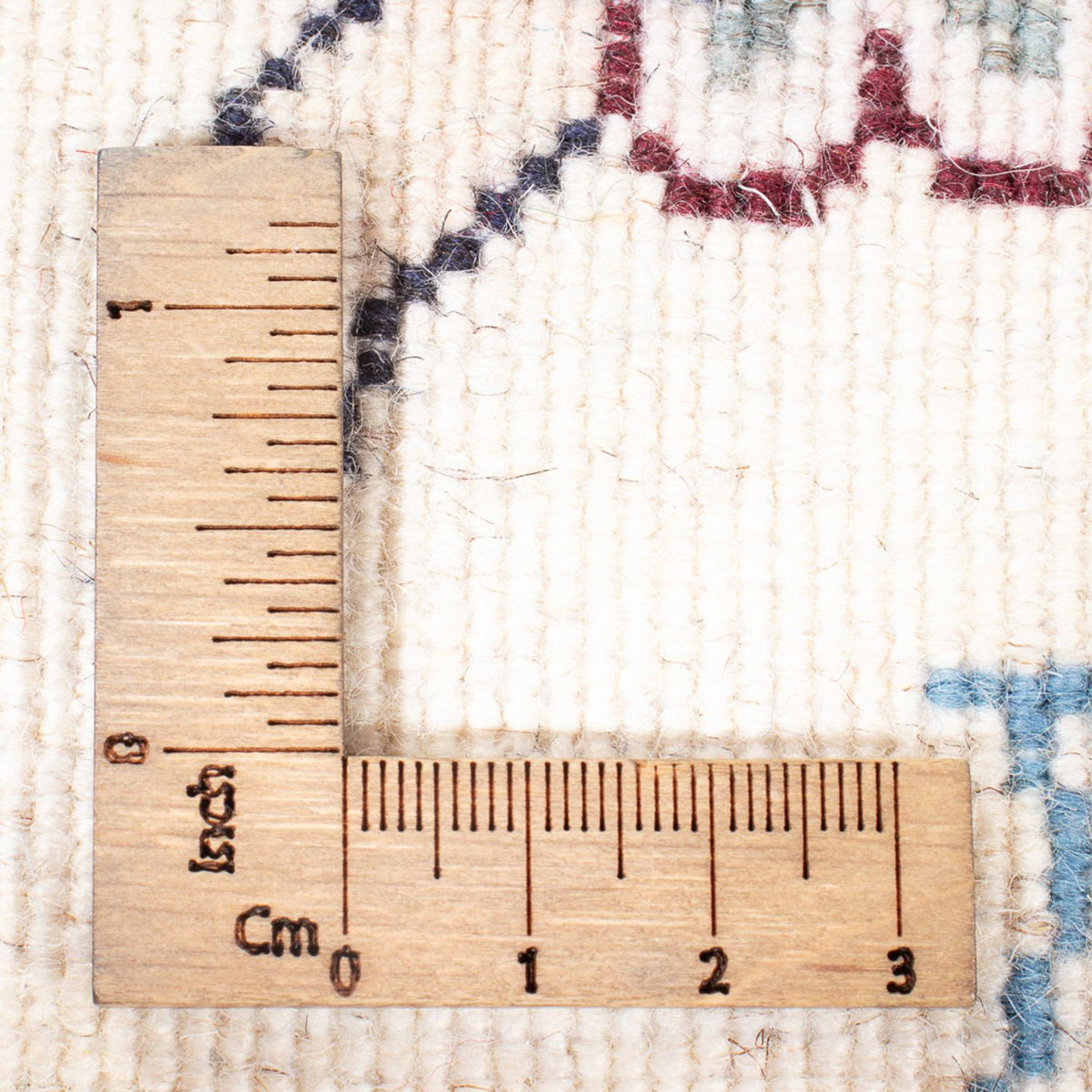 Alfombra de pasillo Alfombra persa - Nain - 195 x 77 cm - plata