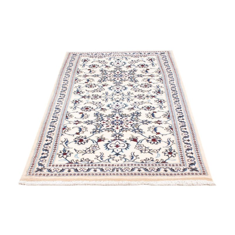 Alfombra de pasillo Alfombra persa - Nain - 192 x 88 cm - plata