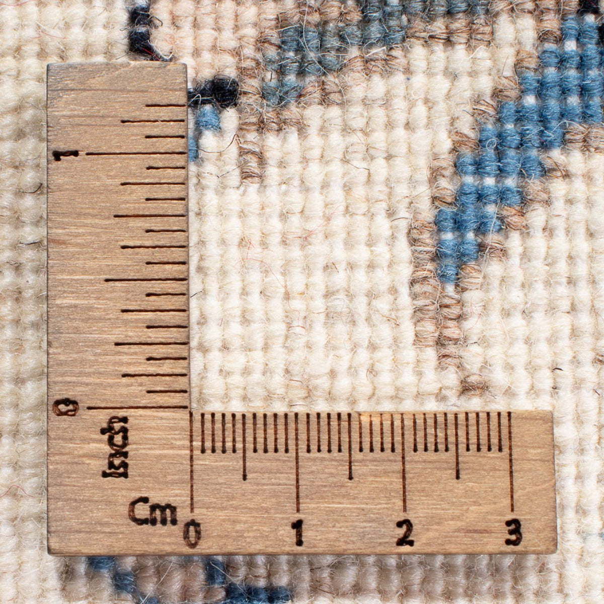 Alfombra de pasillo Alfombra persa - Nain - 200 x 77 cm - plata