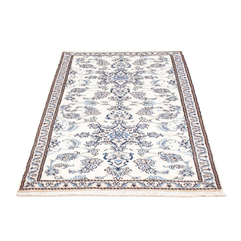 Alfombra de pasillo Alfombra persa - Nain - 188 x 84 cm - plata