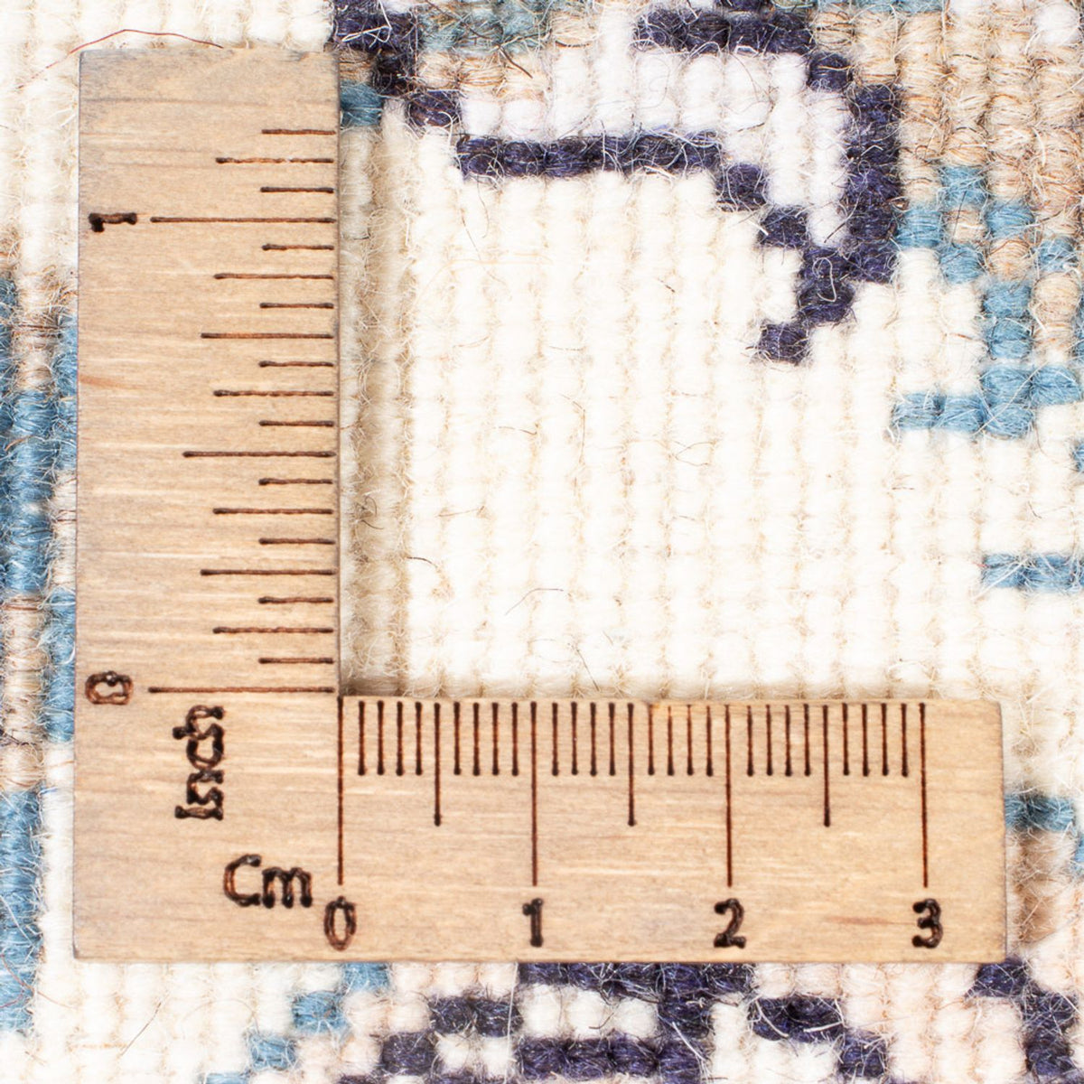 Alfombra de pasillo Alfombra persa - Nain - 188 x 84 cm - plata