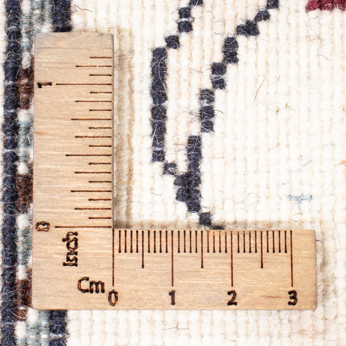 Alfombra de pasillo Alfombra persa - Nain - 202 x 78 cm - plata