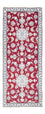 Alfombra de pasillo Alfombra persa - Nain - 196 x 76 cm - rojo