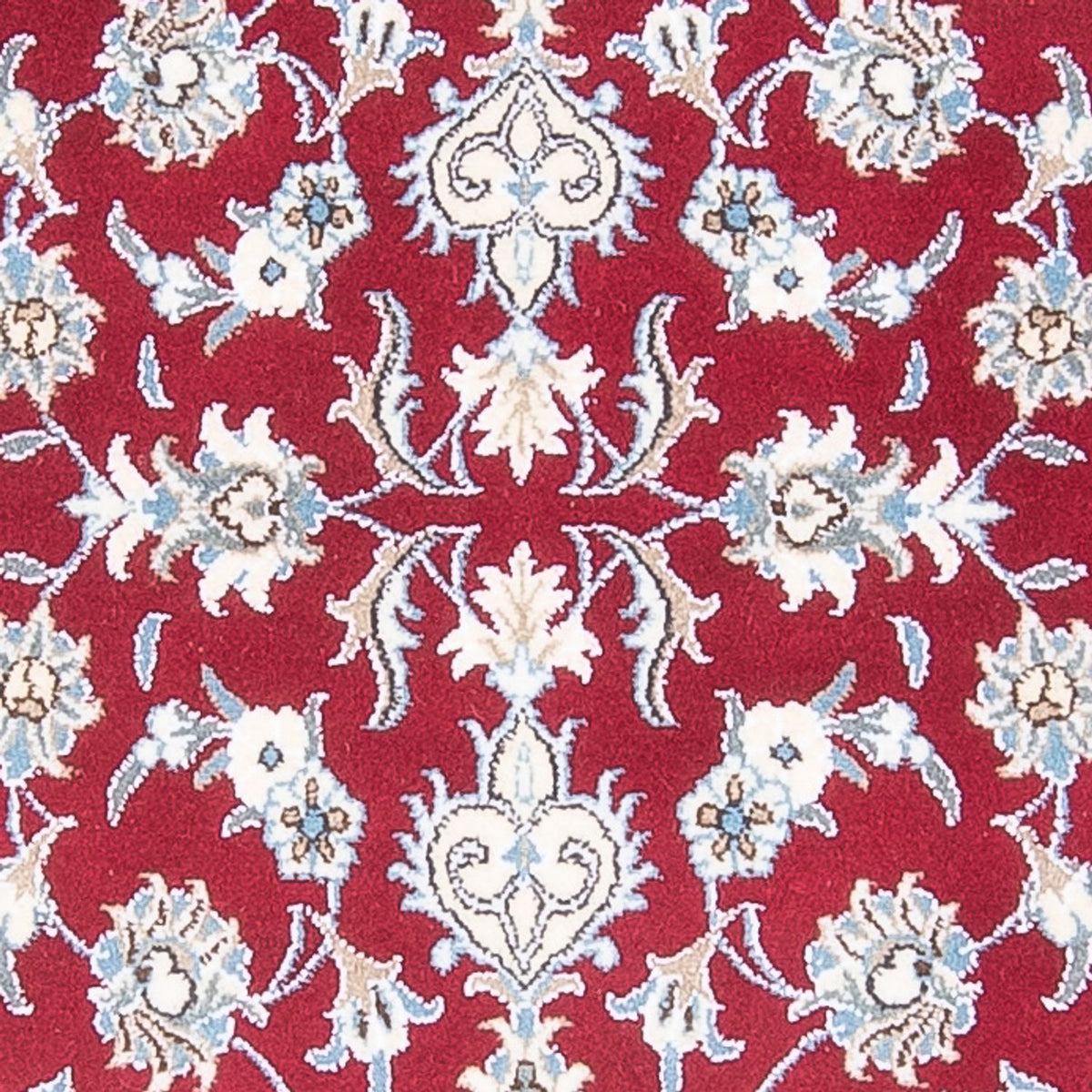 Alfombra de pasillo Alfombra persa - Nain - 196 x 76 cm - rojo