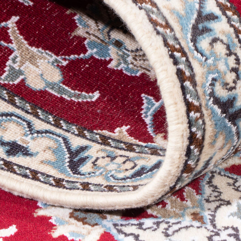 Alfombra de pasillo Alfombra persa - Nain - 196 x 76 cm - rojo