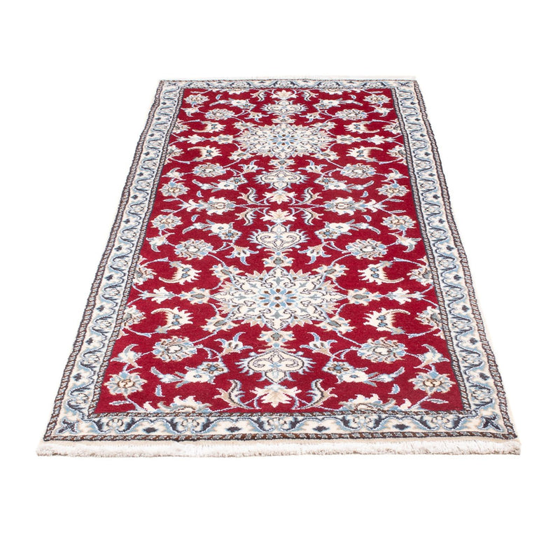 Alfombra de pasillo Alfombra persa - Nain - 196 x 76 cm - rojo