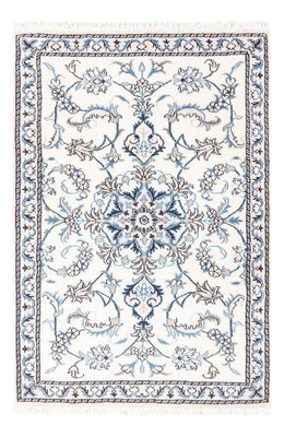 Alfombra persa - Nain - 140 x 90 cm - plata