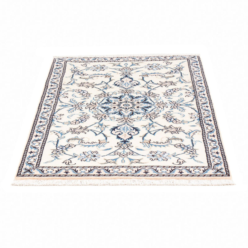 Alfombra persa - Nain - 140 x 90 cm - plata
