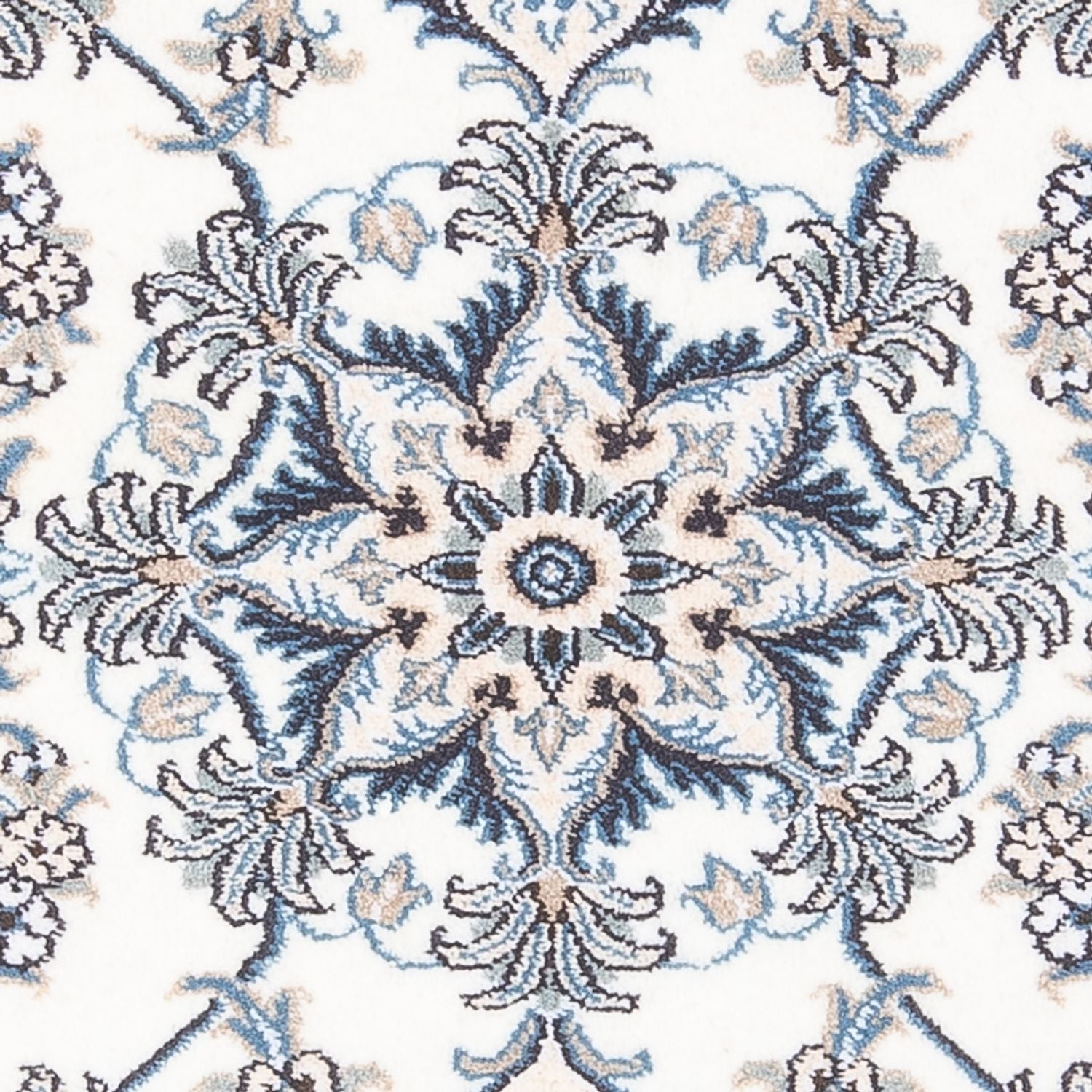 Alfombra persa - Nain - 140 x 90 cm - plata