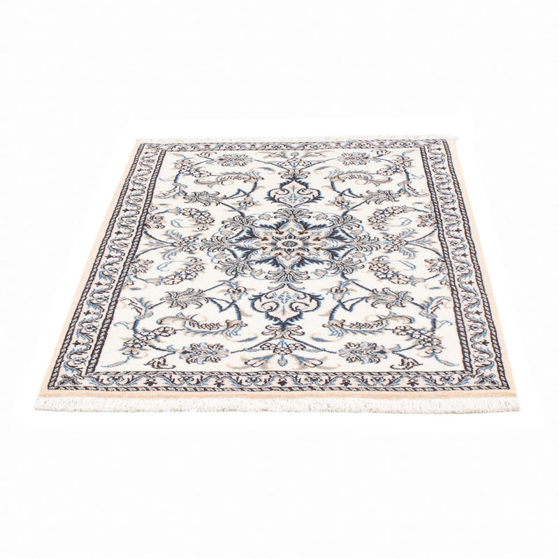 Alfombra persa - Nain - 140 x 90 cm - plata