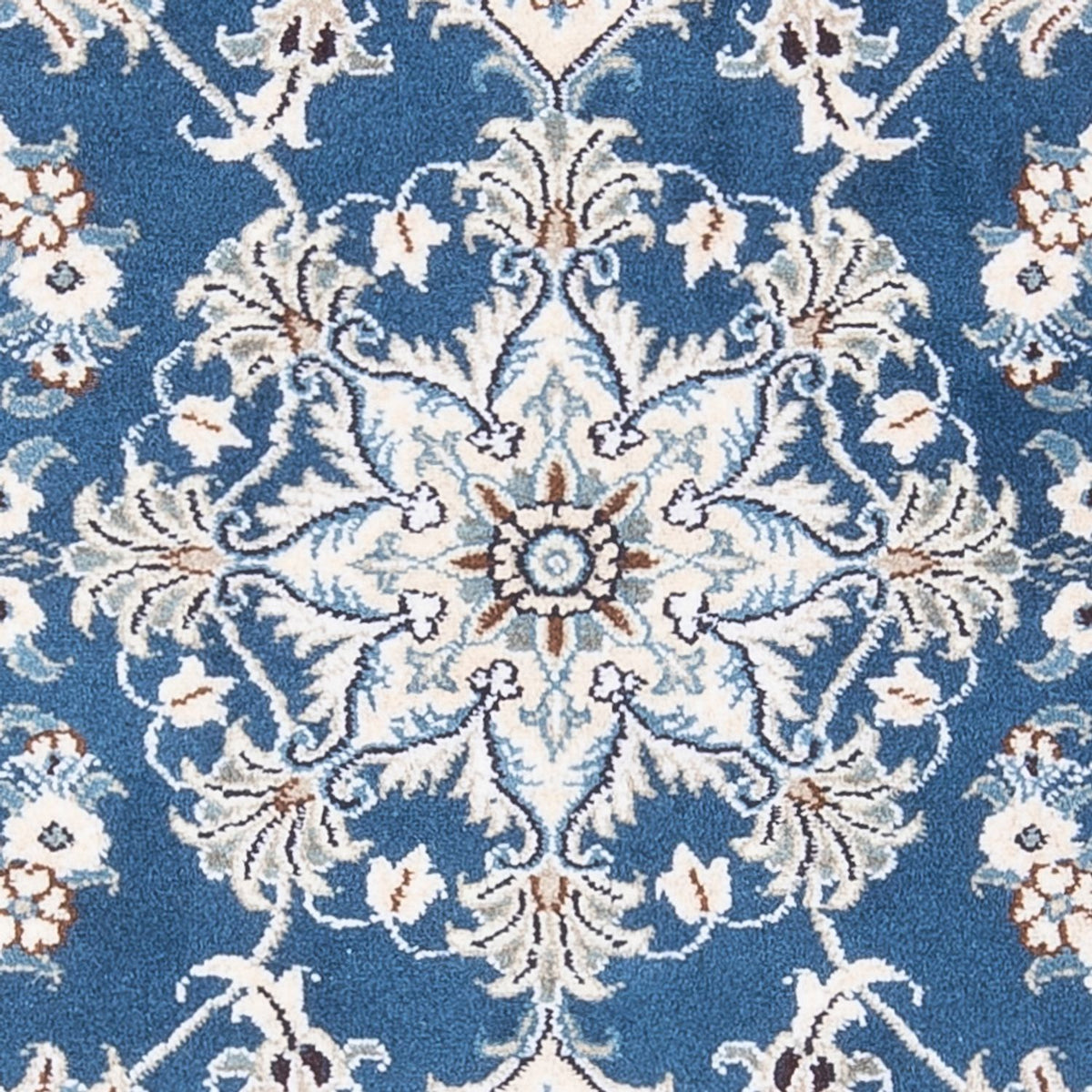 Alfombra persa - Nain - 140 x 90 cm - azul