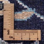 Alfombra persa - Nain - 140 x 90 cm - azul oscuro