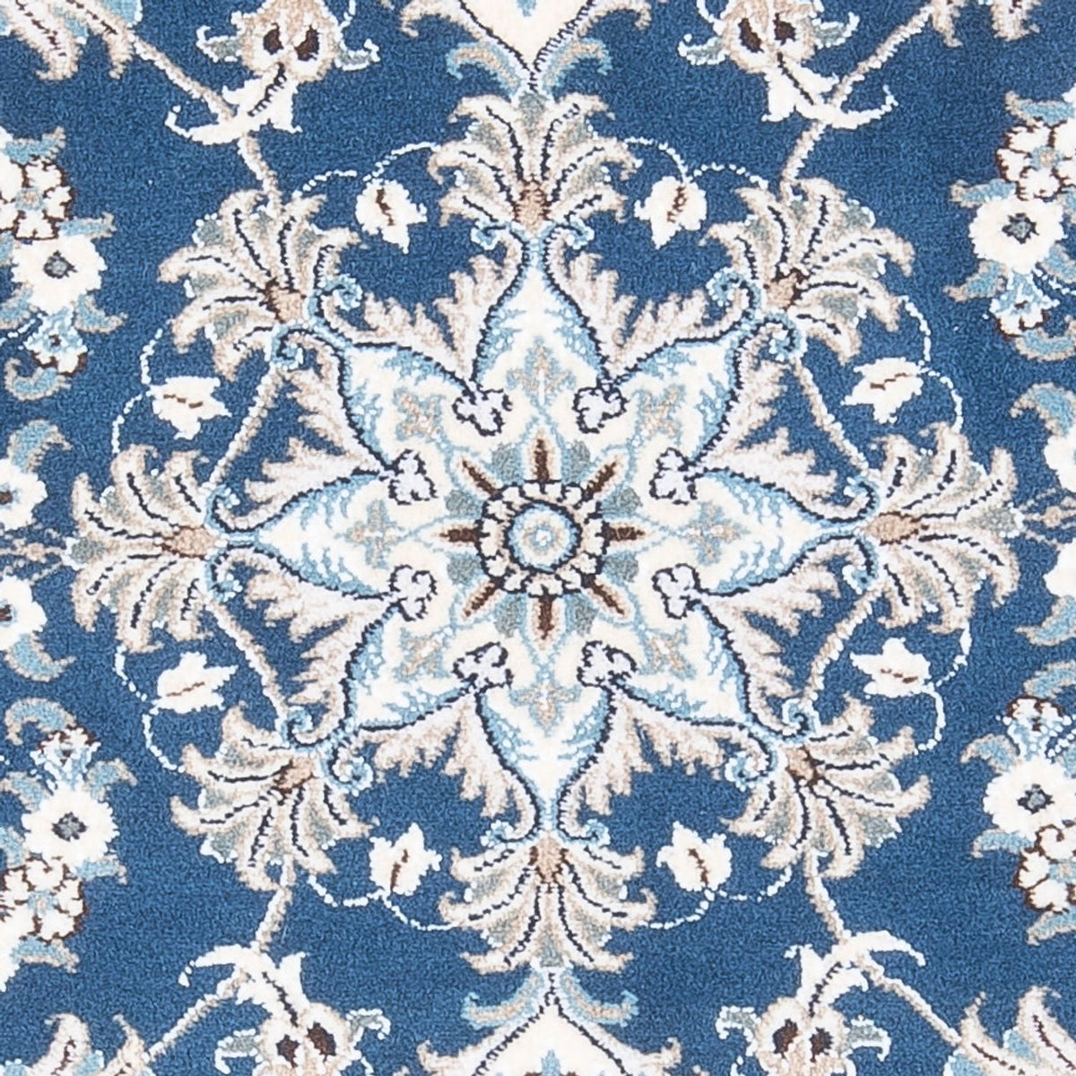 Alfombra persa - Nain - 140 x 90 cm - azul