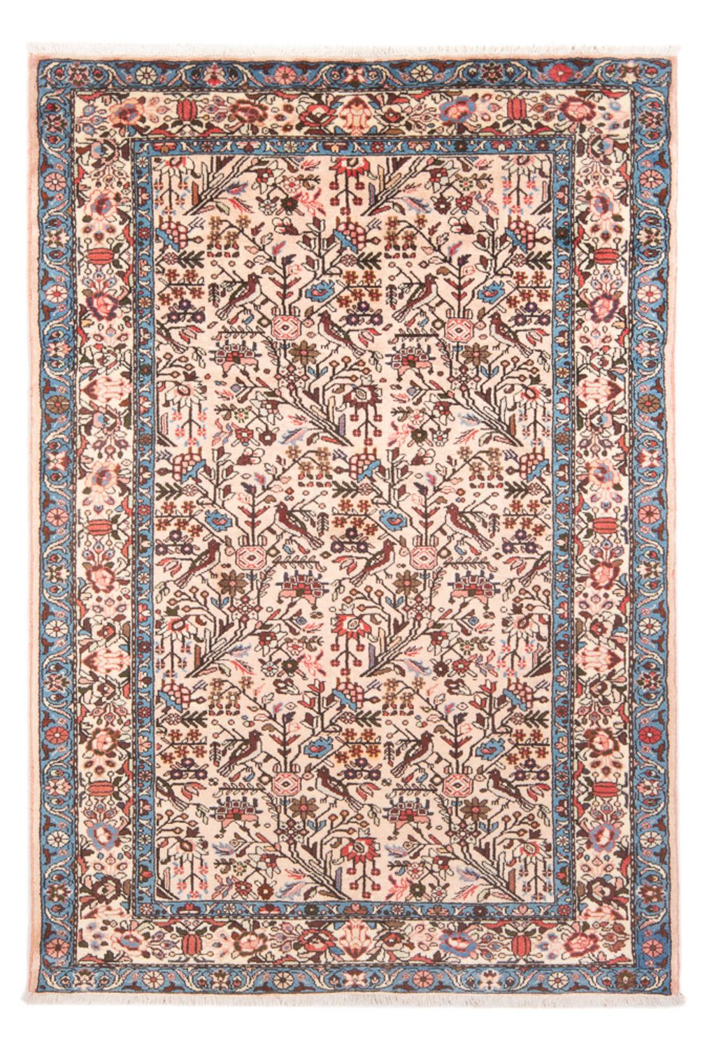 Alfombra persa - Nómada - 196 x 130 cm - beige