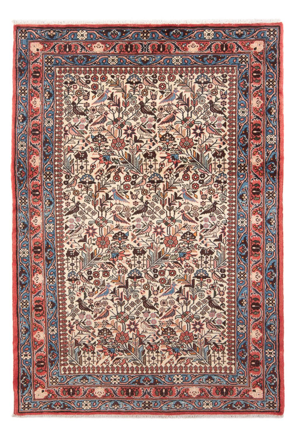 Alfombra persa - Nómada - 198 x 135 cm - beige