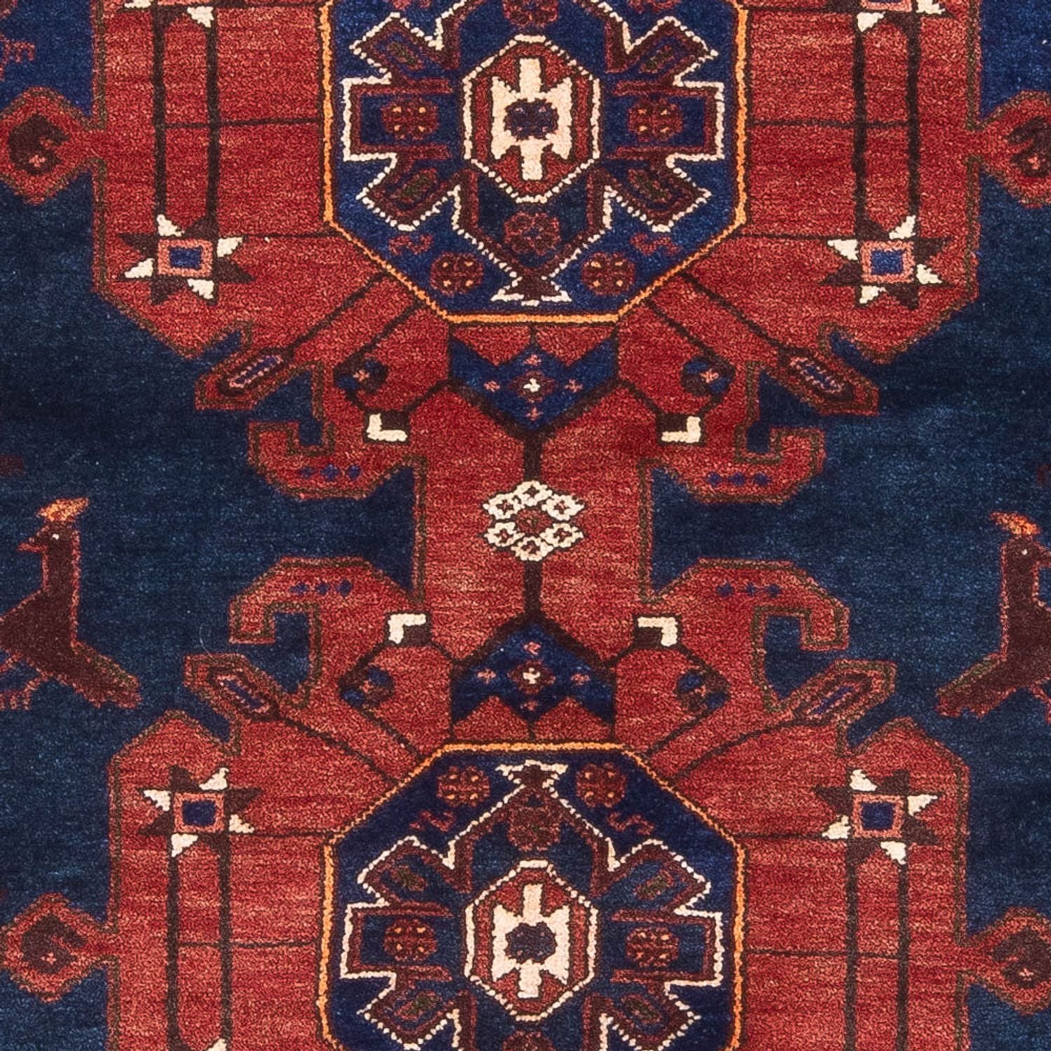 Alfombra persa - Nómada - 197 x 136 cm - azul
