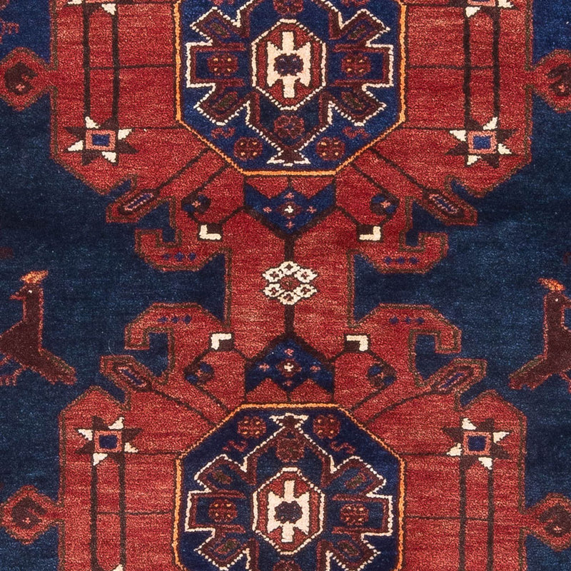 Alfombra persa - Nómada - 197 x 136 cm - azul