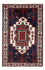 Alfombra persa - Nómada - 202 x 125 cm - azul oscuro