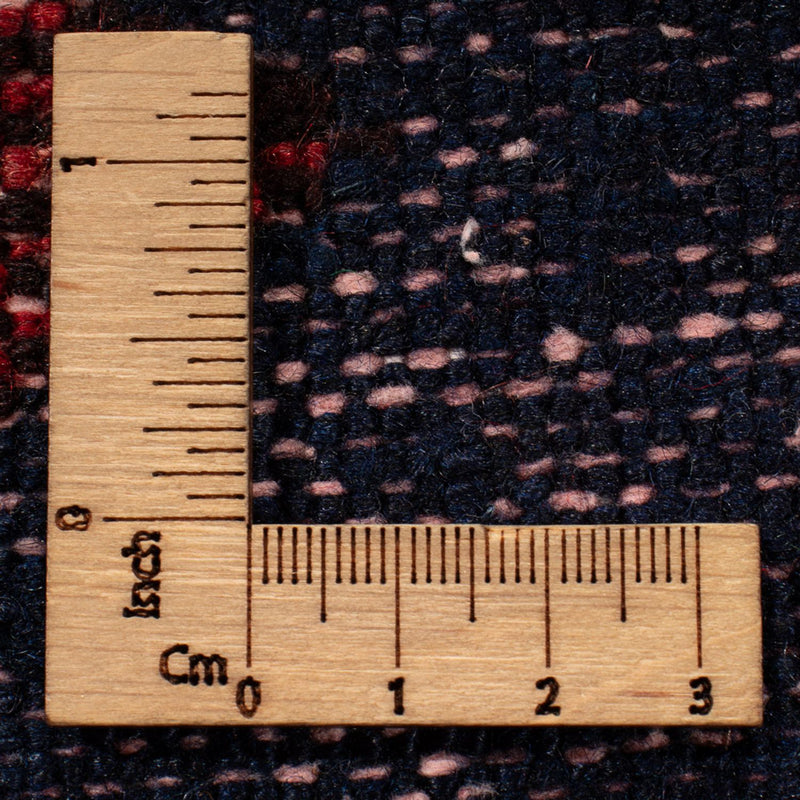 Alfombra persa - Nómada - 202 x 125 cm - azul oscuro