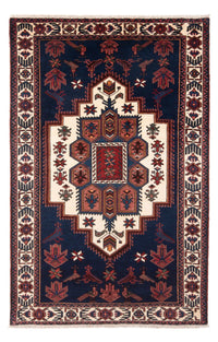 Alfombra persa - Nómada - 205 x 128 cm - azul oscuro