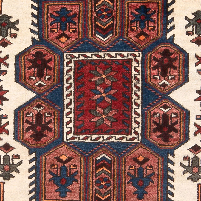 Alfombra persa - Nómada - 205 x 128 cm - azul oscuro